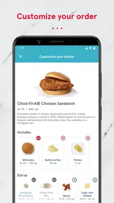 Chick-fil-A android App screenshot 3